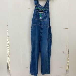 Vintage liberty Blue Denim bib Overalls size 40X32